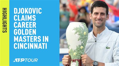 Highlights: Djokovic Beats Federer in Cincinnati 2018 Final.